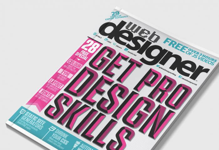 Web Designer Magazine Cover